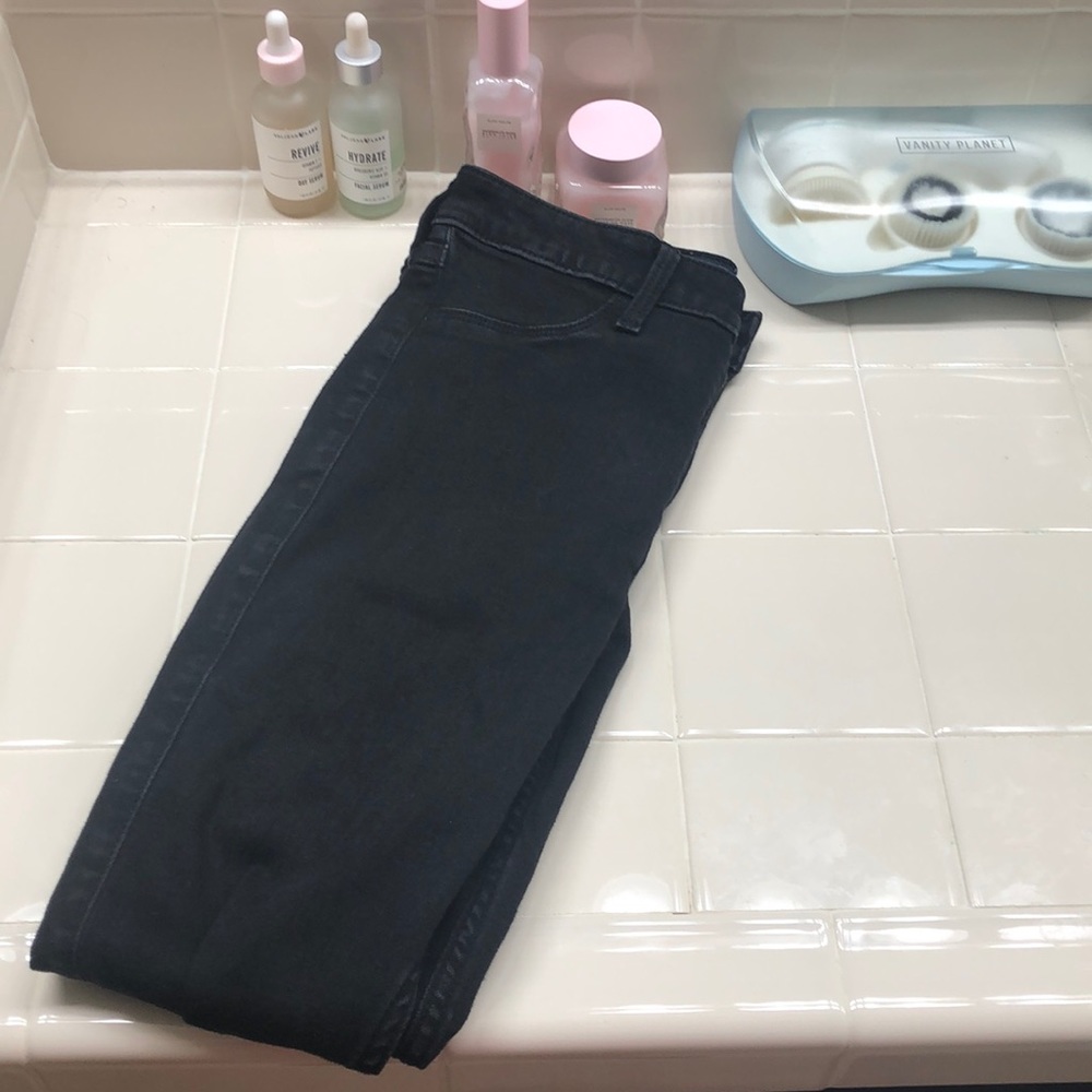 Hollister black high rise legging jeans